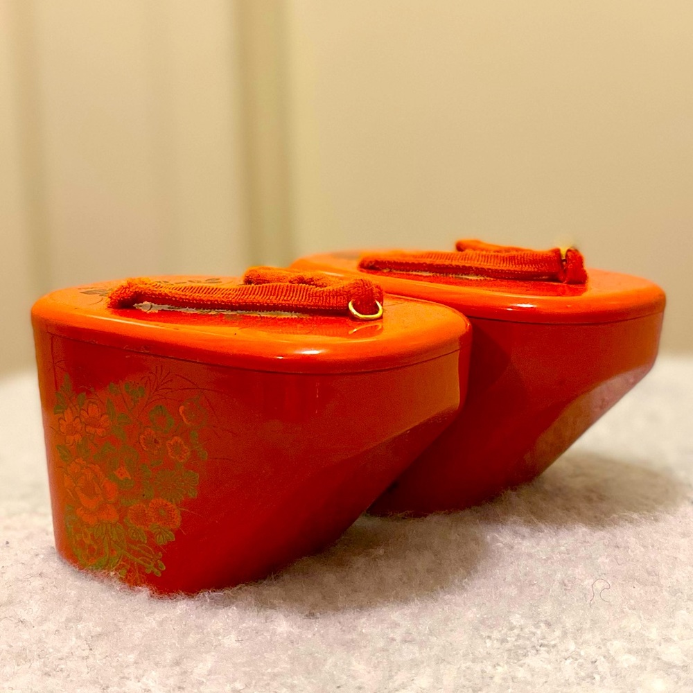 Vintage Geta Japanese Shoes